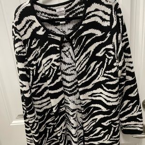 Chico’s Knit Sweater Duster/Coat